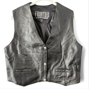 Frontier Leathers - Motorcycle Vest XXXL